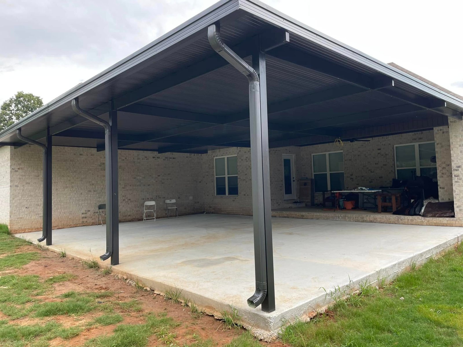 Concrete patio project
